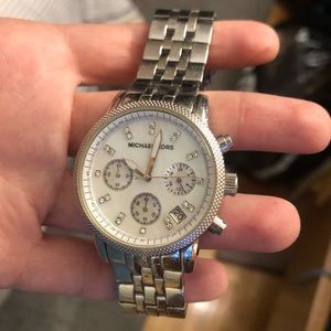 Michael Kors Silver Fashion Watch